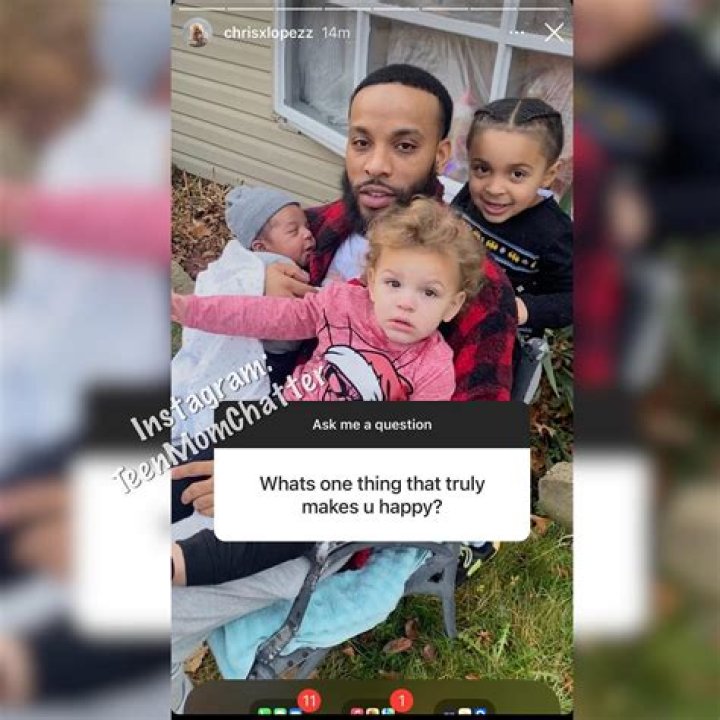 Chris Lopez's new baby Trew makes him a proud father-of-three