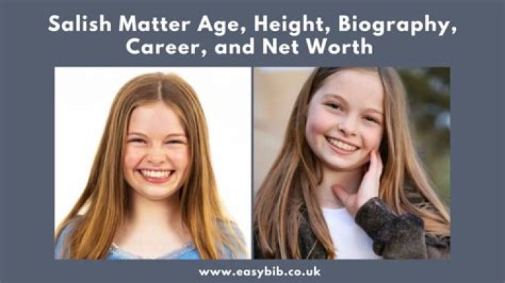 Salish Matter Height, Weight, Age, Family, Facts, Education, Biography