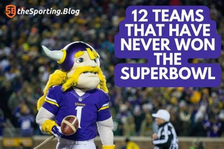 Who has never been to the Super Bowl? ·